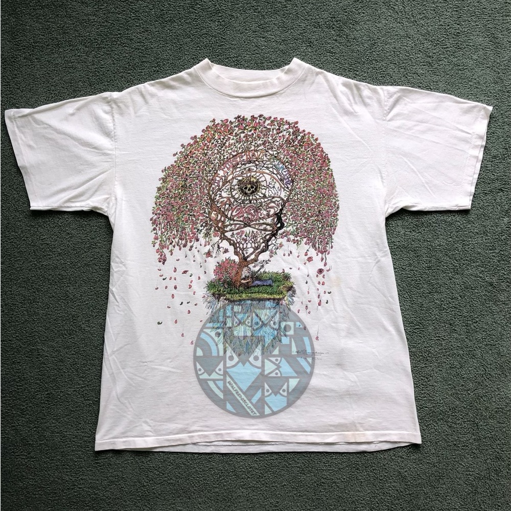 Vintage 1991 Grateful Dead Must Have Been The Roses Michael McGloin Shirt